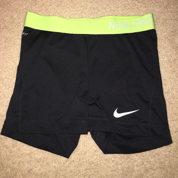 nike pro neon